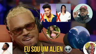 Chris Brown revela ser um Alien 👽 + Tracklist, Bruno Mars, MJ, WizKid, Normani e Anitta 🔥