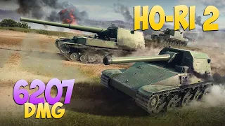 Ho-Ri 2 - 8 Frags 6.2K Damage - Merry monster! - World Of Tanks