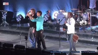 a-ha live - Take on me + last hurrah (HD), Wembley Arena - 27-11-2010