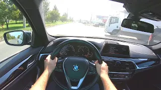 2019 BMW 520d POV TEST DRIVE