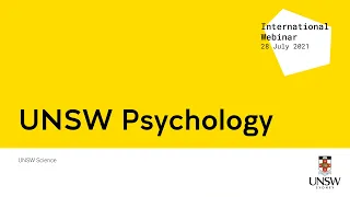 UNSW Psychology International Information Session