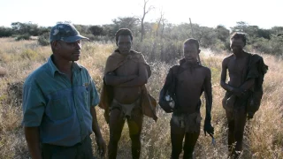 San People Kalahari Desert Botswana 1