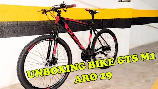 Unboxing da bicicleta GTSM1 - Bike GTS M1 Ride New TSI
