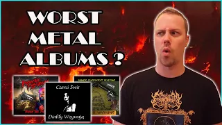 Reviewing The Worst Rated Metal Albums Of All Time