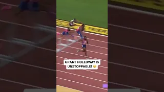 Grant Holloway DOMINATES the hurdles again 🏃‍♂️💨