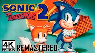 Sonic the Hedgehog 2 Longplay 4K@60FPS Remastered (Sega Mega Drive/Genesis)