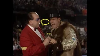 WWE Retro - Gorilla Monsoon has no comeback from Jesse Ventura at Survivor Series 1989.