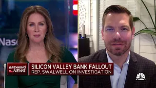 Congressman Eric Swalwell on SVB fallout: We should look out if there were any market manipulation