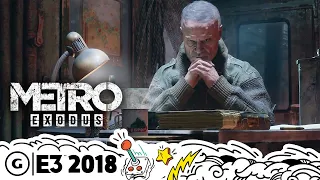 Metro Exodus Extended New Features Gameplay Demo | E3 2018