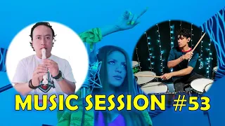 SHAKIRA || BZRP Music Sessions #53 / Drum Cover *batería* - Flute Cover *Flauta*