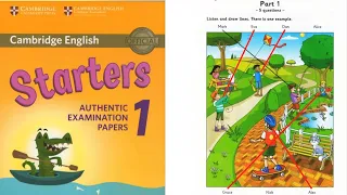 Cambridge Starters Listening Test 1 | Starters 1 Authentic Examination Papers - Listening Tests 1