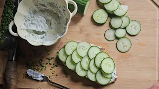 Cucumber Tea Sandwiches