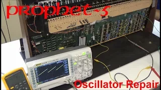 Synthchaser #088 - Sequential Circuits Prophet 5 Restoration & Repair - Oscillator Repair