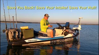 STOP damaging your Seadoo Fishpro!! #fishing #jetskifishing #fishpro #trollingmotor #pwc