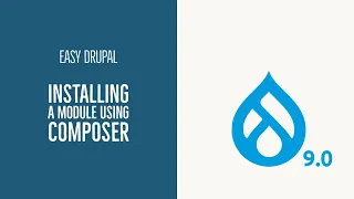 Installing a module using composer Drupal 9