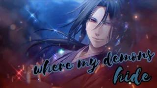 Where my demons hide MV | Hakuouki | gaming | Toshizou Hijikata