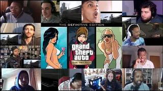 Grand Theft Auto  The Trilogy – The Definitive Edition Trailer Reaction Mashup!!!