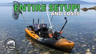 Old Town PDL 120 FULL 🛶 KAYAK SETUP with COSTS 💸