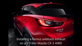 Remus Muffler for Mazda CX 3