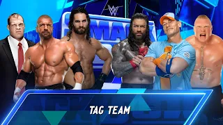 Team Khatru is Back - Roman Reigns Brock Lesnar & John Cena vs The Authority | WWE 2k24