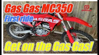 2022 Gas Gas MC350 First Ride