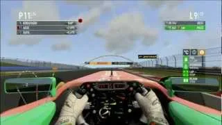 F1 2011 Gameplay COMMENTARY [I Am No Expert ep. 4] - Turkey - 20% Race (condensed)