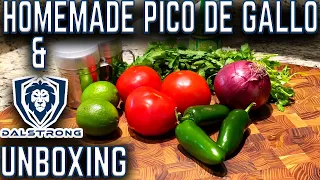 WHICH COLOR IS YOUR FAVORITE?! DALSTRONG VALHALLA SERIES CHEF'S KNIVES UNBOXING & PICO DE GALLO