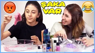 Slime Şakası Kağıttan Ne Çıkarsa Slaym Challenge Çöplük Slime Dila Kent