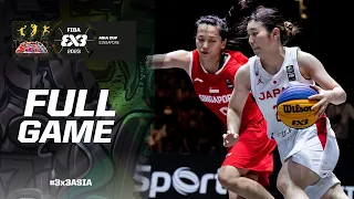 Japan vs Singapore | Women | Full Game | FIBA 3x3 Asia Cup 2023