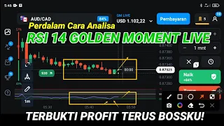 Trading Olymp Trade Pemula, Pakai Strategy Golden Moment live Profit Terus