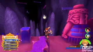 Kingdom Hearts 2 Final Mix HD playthrough pt67 - The Cave of Wonders Looks Different