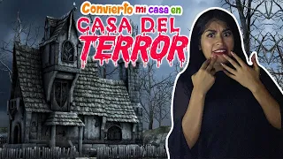 😈CONVIERTO mi Casa en LA CASA DEL TERROR 🏚 Stranger Things, MIEDO y Sensores| ●TERROR MERLIN