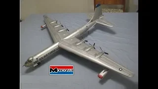 Monogram B-36H Peacemaker 1/72 Full Build  -Time Lapse