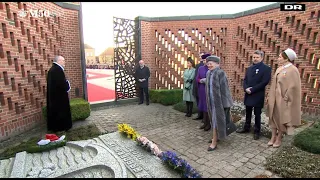 Kranselægning ved Roskilde Domkirke