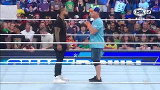 John Cena ataca a Jimmy Uso - WWE Smackdown 01/09/2023 (En Español)