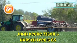 Spraying 2020 | John Deere 7250R & Horsch Leeb 6 GS trailed sprayers