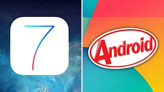 iOS 7 vs Android 4.4 Icons!