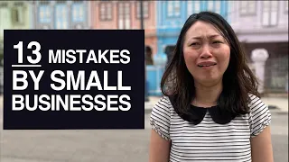 13 Common Marketing Mistakes Made By Small Business Owners