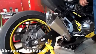 Kawasaki Z800  Exhaust Sound Compilation