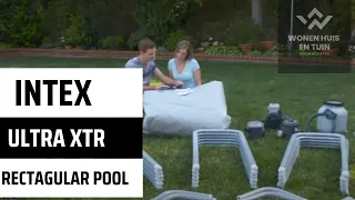 How to setup an Intex Ultra XTR Frame pool Ø 488 - Complete Walktrought