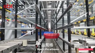 EBILTECH multi shuttle racking system makes your warehouse processing capacity 10X more than before.