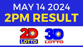 2pm Lotto Result Today May 14 2024 | Complete Details