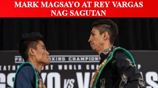 Mark Magsayo VS Rey Vargas Face Off