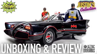 Batmobile 1966 Batman Classic TV Series JazzInc 1/6 Scale Vehicle Unboxing & Review