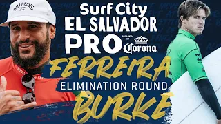 Italo Ferreira vs Josh Burke | Surf City El Salvador Pro - Elimination Round Heat Replay