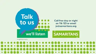 Starting a conversation about suicide - Advice from Samaritan's listening volunteers