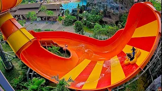 Tornado Wave Water Slide at SplashMania Waterpark, Malaysia