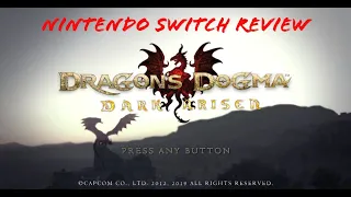 Dragons Dogma Nintendo Switch OLED Review - Hack & Slash RPG.