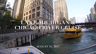 CHICAGO RIVER BOAT CRUISE  (Time Lapse)