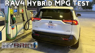 Toyota RAV4 Hybrid Real World Fuel Economy Test